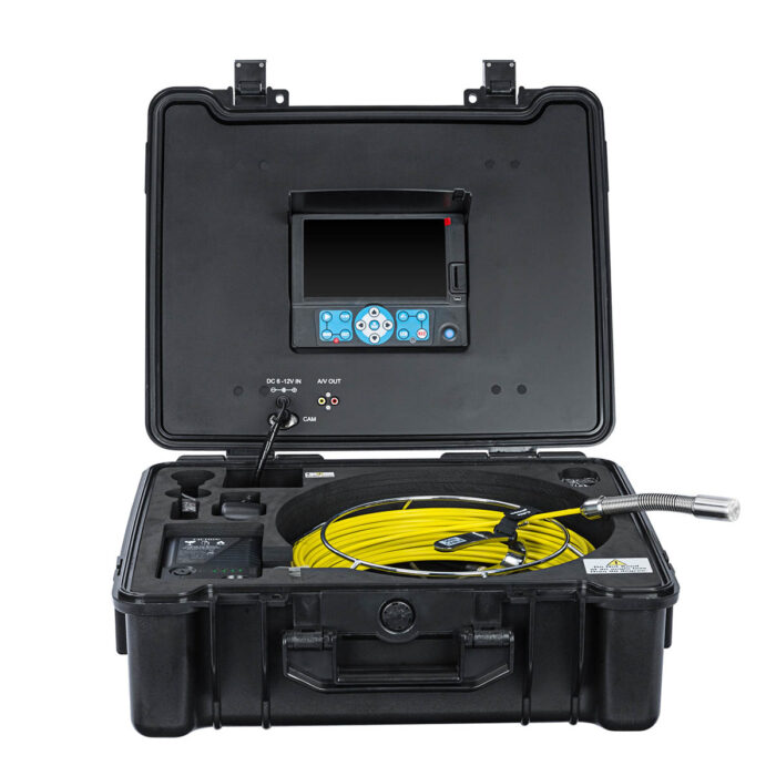 caméra d'inspection vidéo valise avec tête 14mm